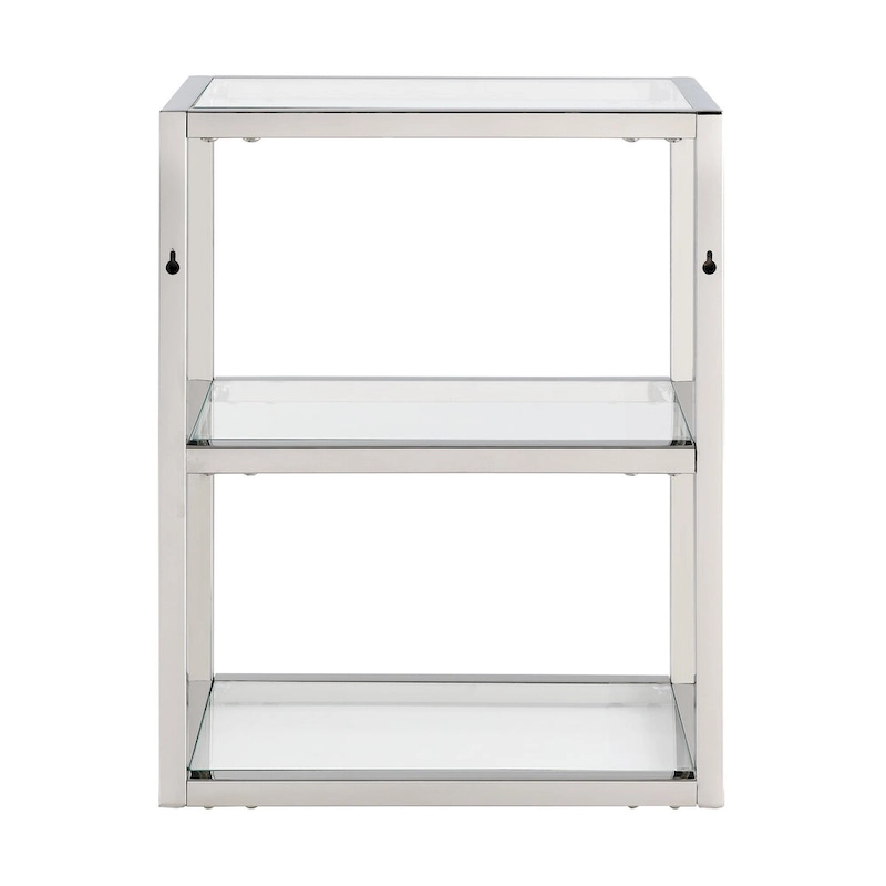 Pierre 16X20X10 Wall-Mounted Linen Cabinet In Chrome