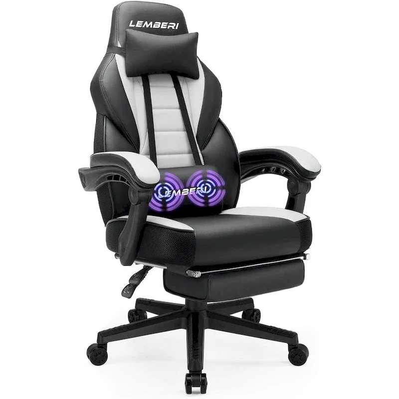 BOSSIN Racing Style Gaming Chair,300 lbs Big and Tall gamer chair High Back Computer Chair