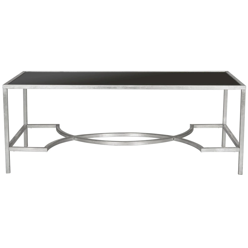 SAFAVIEH Sondra Gold Coffee Table - 48 x 23 x 18 - 48Wx23Dx18H