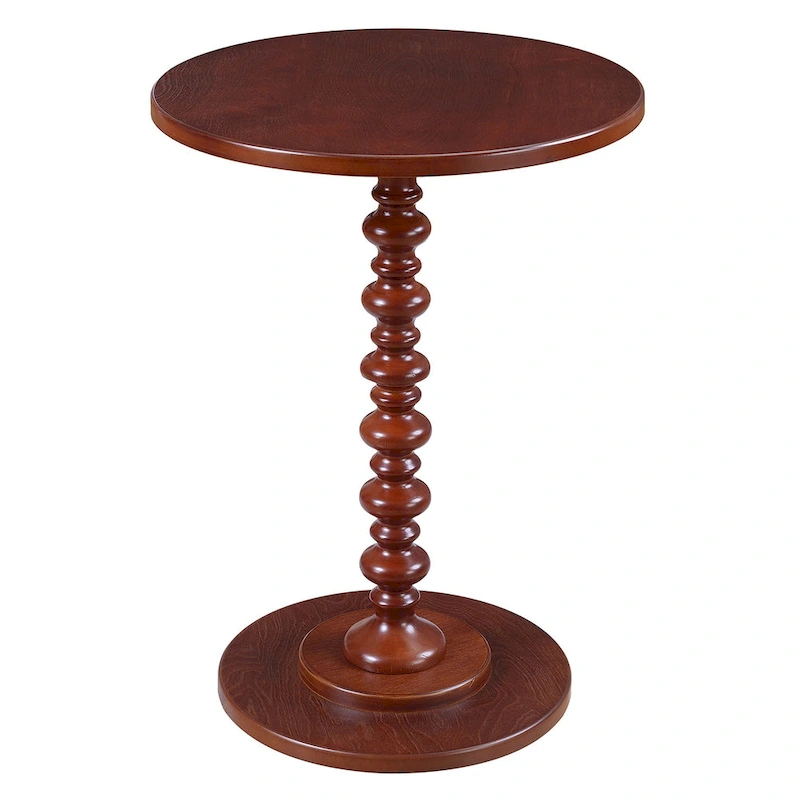 Convenience Concepts Palm Beach Round Spindle Table