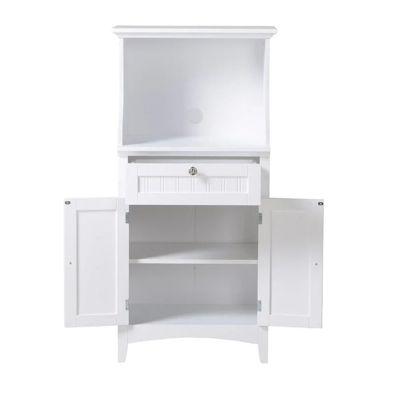 Microwave & Coffee Maker Utility Cabinet