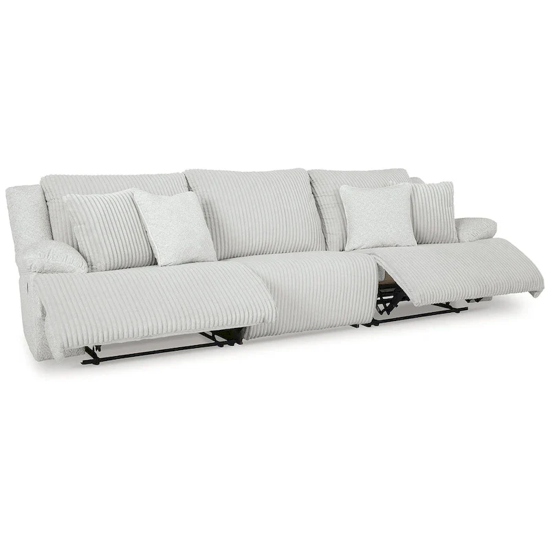 Signature Design by Ashley Top Tier 3-Piece Reclining Sectional Sofa - 128W x 40D x 41H