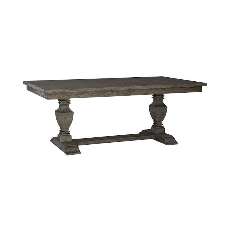 Brown Bracket Table Set