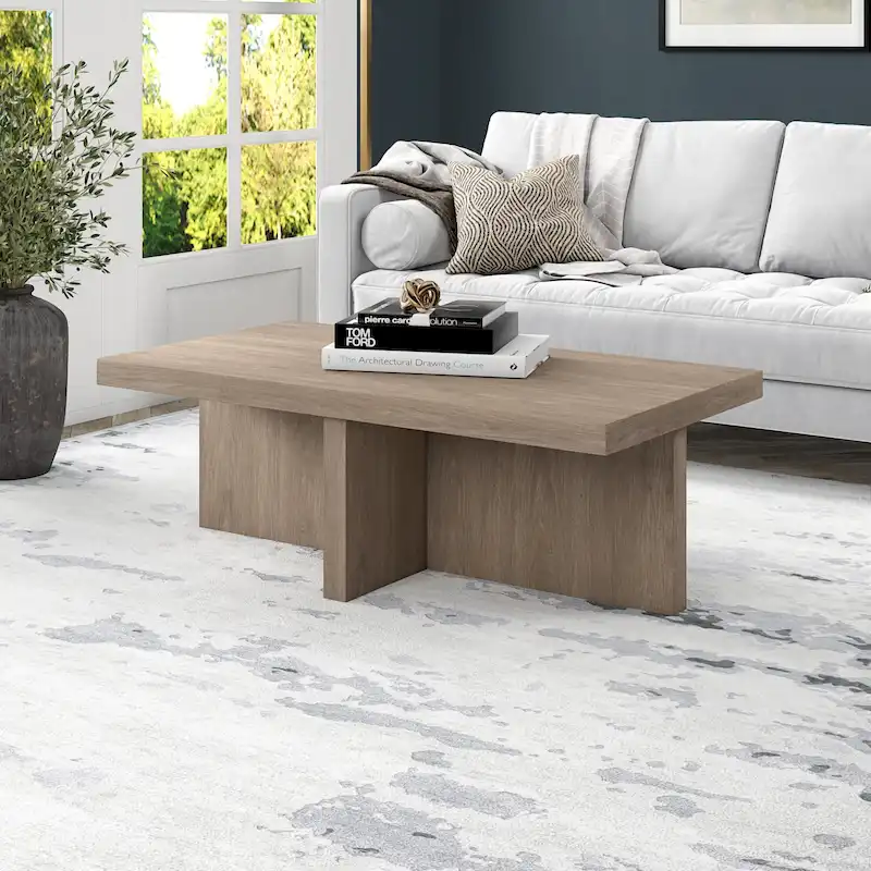 Elna 44 Wide Rectangular Coffee Table