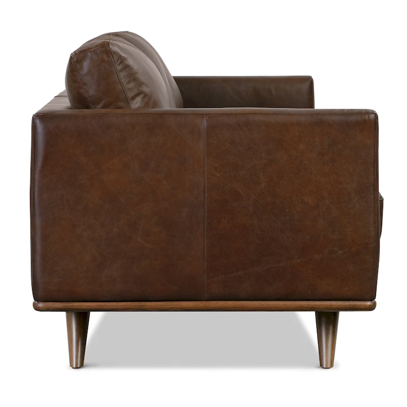 Poly & Bark Nolita 85 Sofa - Full Grain Genuine Italian Leather