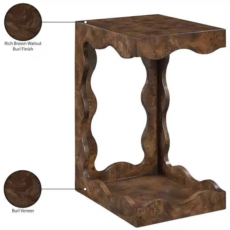 Meridian Furniture Vassa End Table