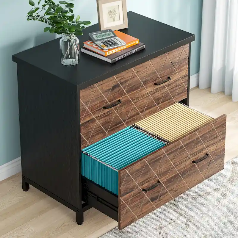 2-Drawer File Cabinet, Lateral Filing Cabinet, Office File Cabinet