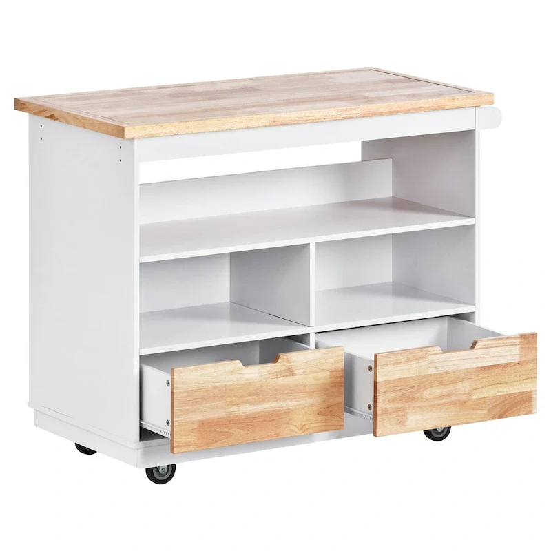 Two-sided Kitchen island Cart