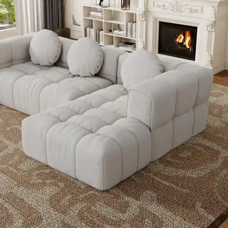 103 L-Shaped Modular Sofa, Free Combination (Left and Right Facing)