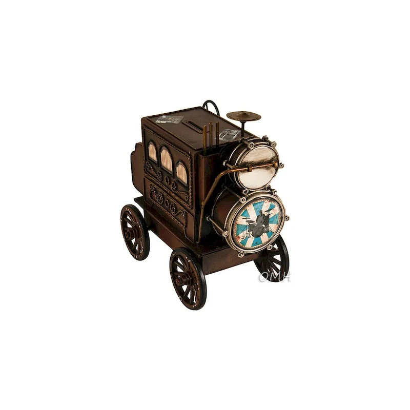 Metal Music Car Coin Bank Model