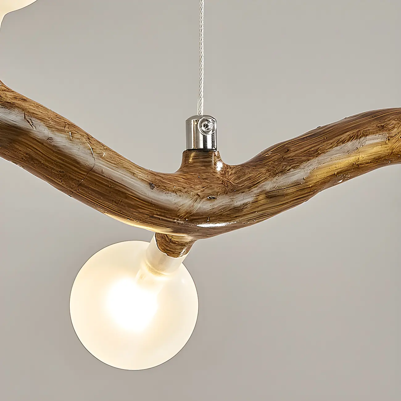 Modern Brown Glass Linear Island Pendant Light