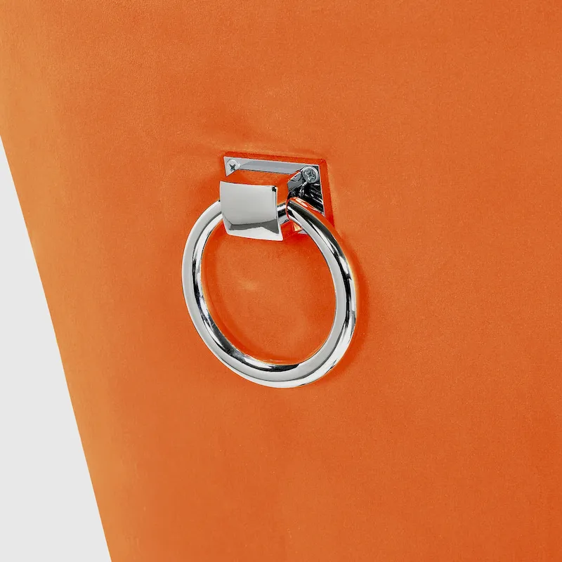 Grandview Tufted Upholstered Dining Chair (Set of 2) with Nailhead Trim and Ring Pull