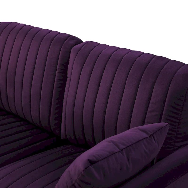 Velvet Accent Chair Living Room Chair Set of 2