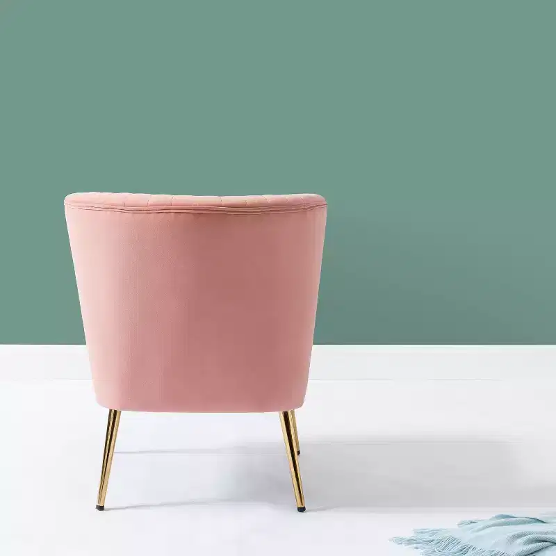 Quentin Velvet Accent Side Chair with Padded Seat Set of 2 | Karat Home