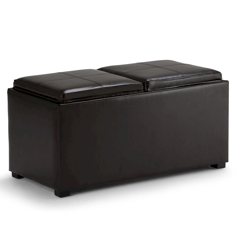 WYNDENHALL Franklin Upholstered 3-piece Ottoman Set