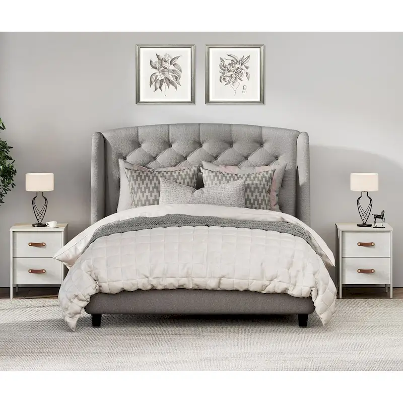 Small Side Table End Table Nightstand with Drawers