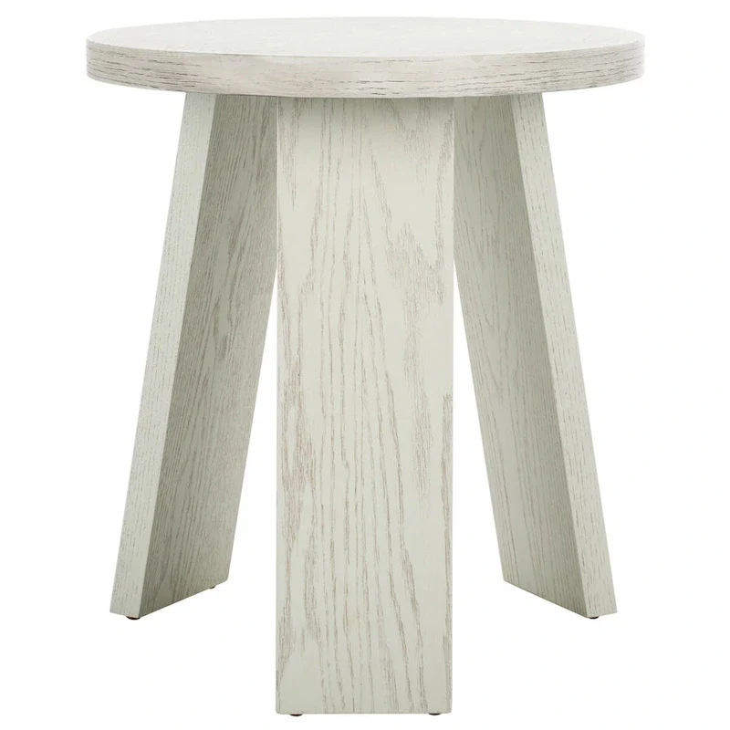 Accent Table - Oak Veneer, Natural Wood Grain, 20W x 20D x 22H
