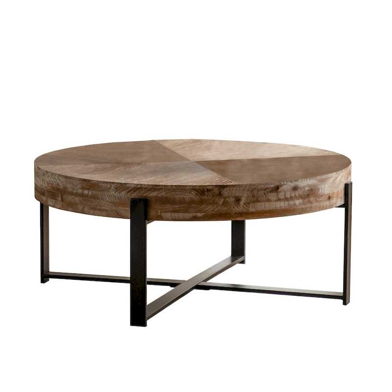 31.29 Modern Retro Splicing Round Coffee Table
