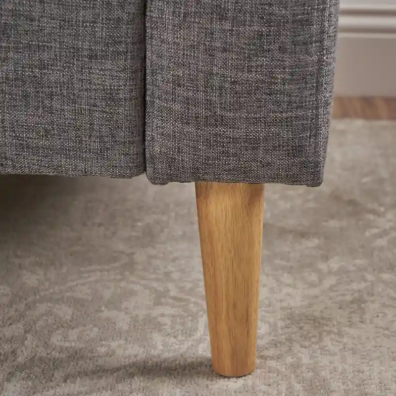 Sawyer Mid Century Modern Fabric Club Chair by Christopher Knight Home