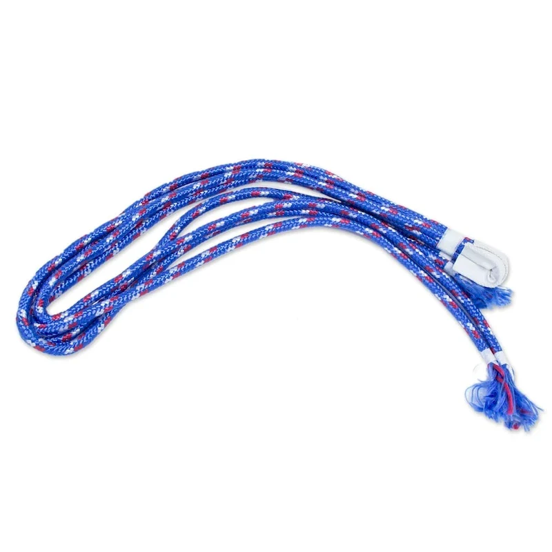 Large Deluxe Cool Lagoon Nylon Camping Style Hammock (Mexico)