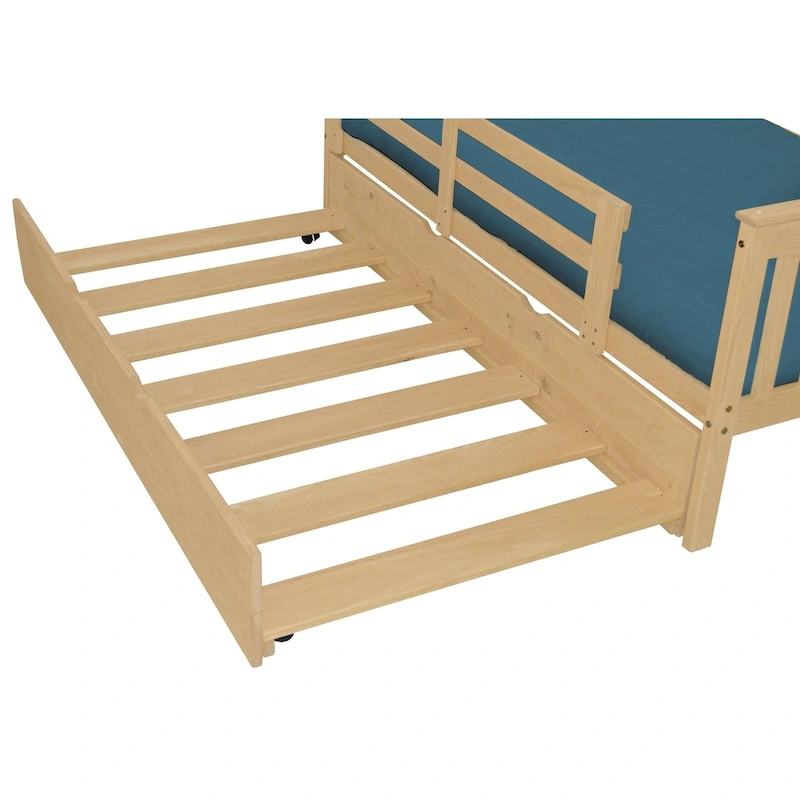 Pine Full Trundle Unit