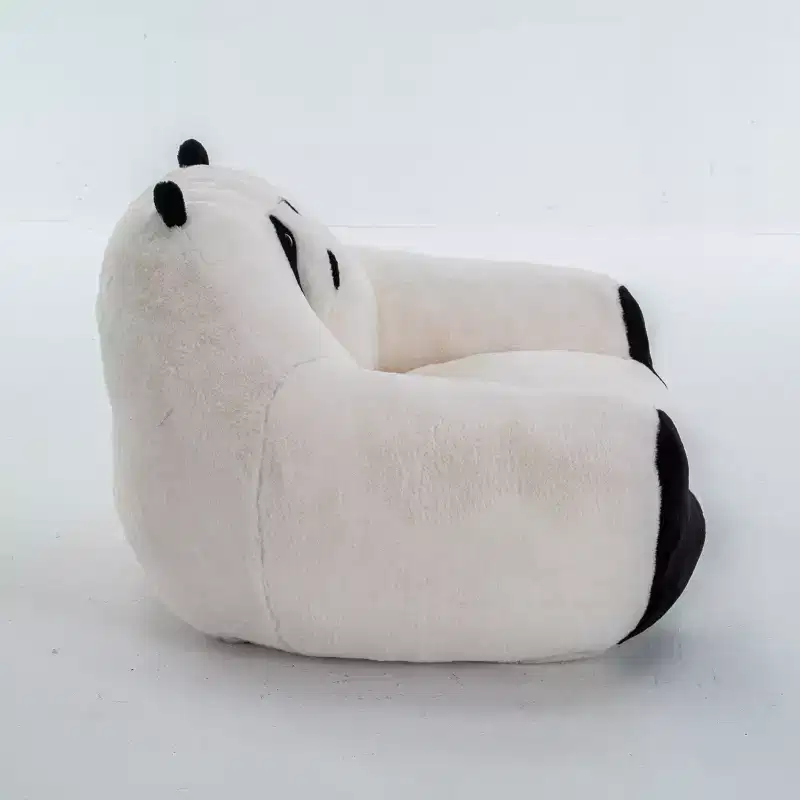 GDFStudio Gwenaelle Modern Panda-Shaped Beanbag Chair
