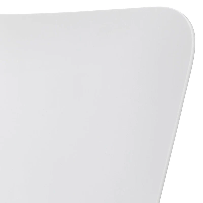 Hourglass Bentwood Chair, Grey/White/Espresso, Chrome Legs, Retro, Seats 1