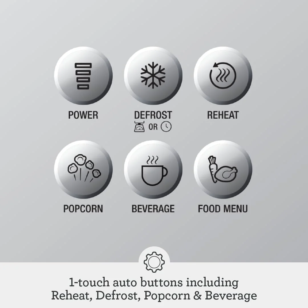 Breville BMO650SIL1BUC1 Compact Countertop Microwave