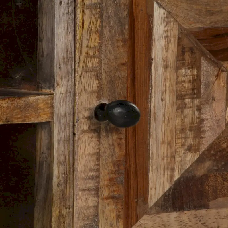 TV Stand 46.5x11.8x15.7 Solid Wood Mango