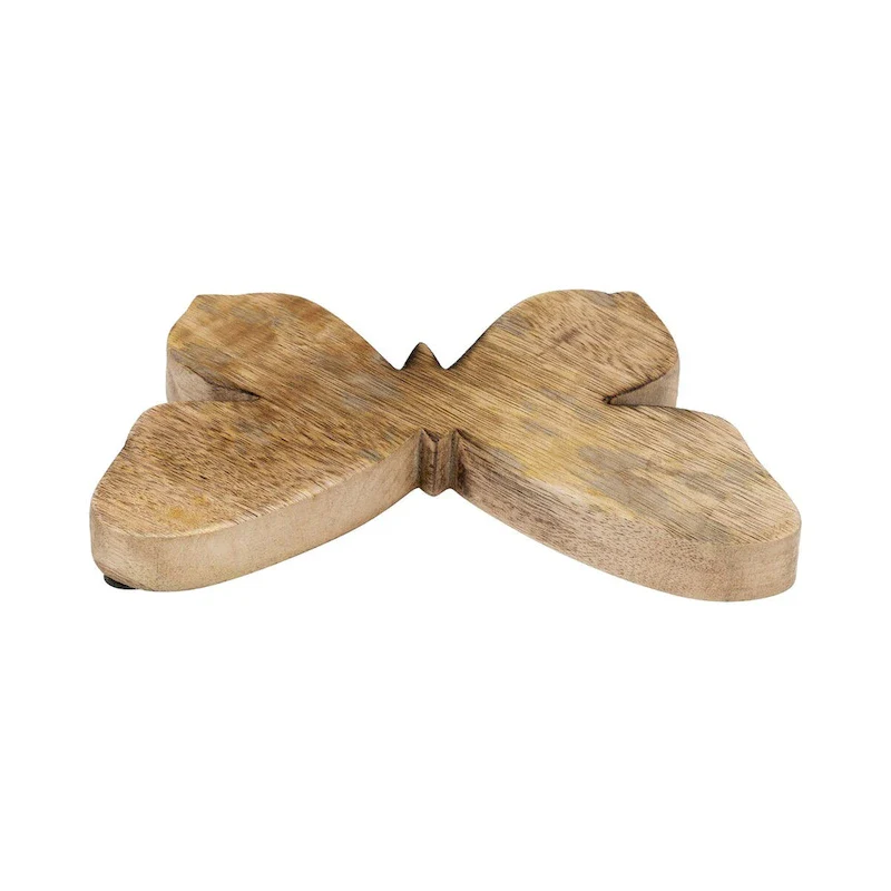 Sagebrook Home Wooden Butterfly Statue