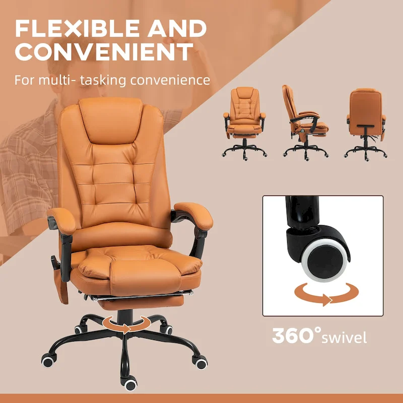 Massage Office Chair High Back Executive Recliner