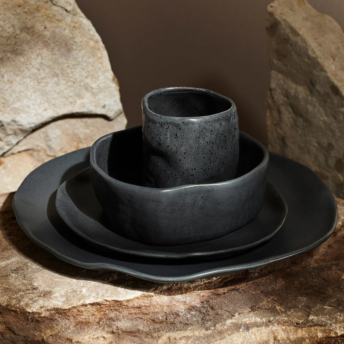 Stone by Mercer Project ATIK Stoneware Dinnerware Set