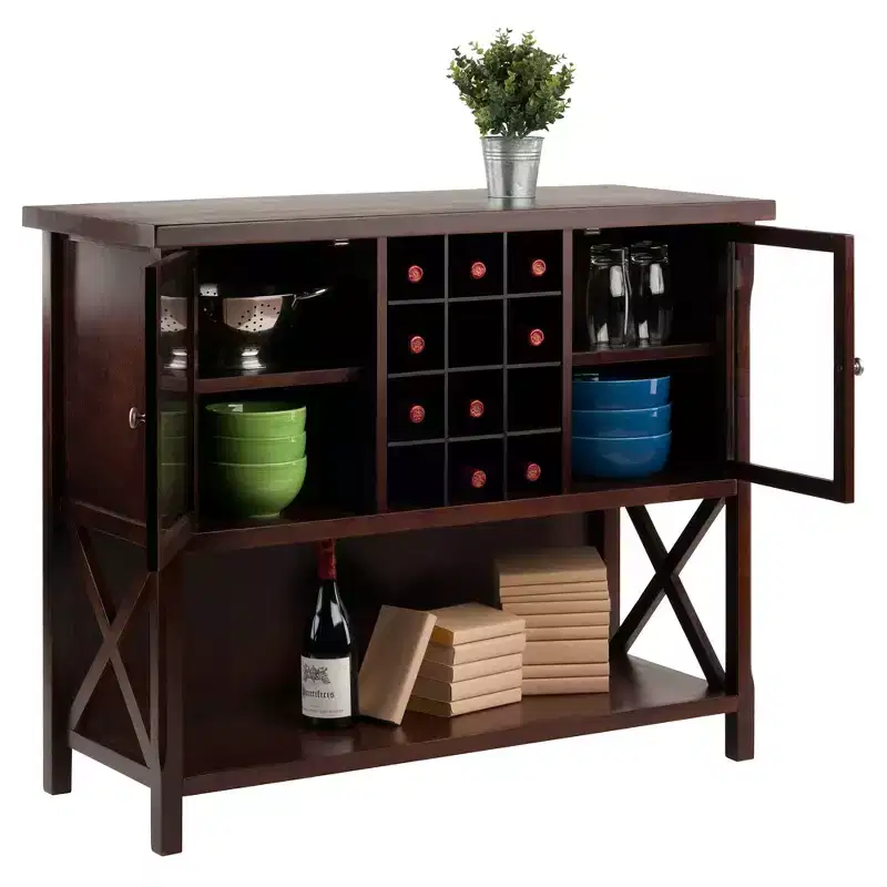 Xola Buffet Cabinet Cappuccino - Winsome