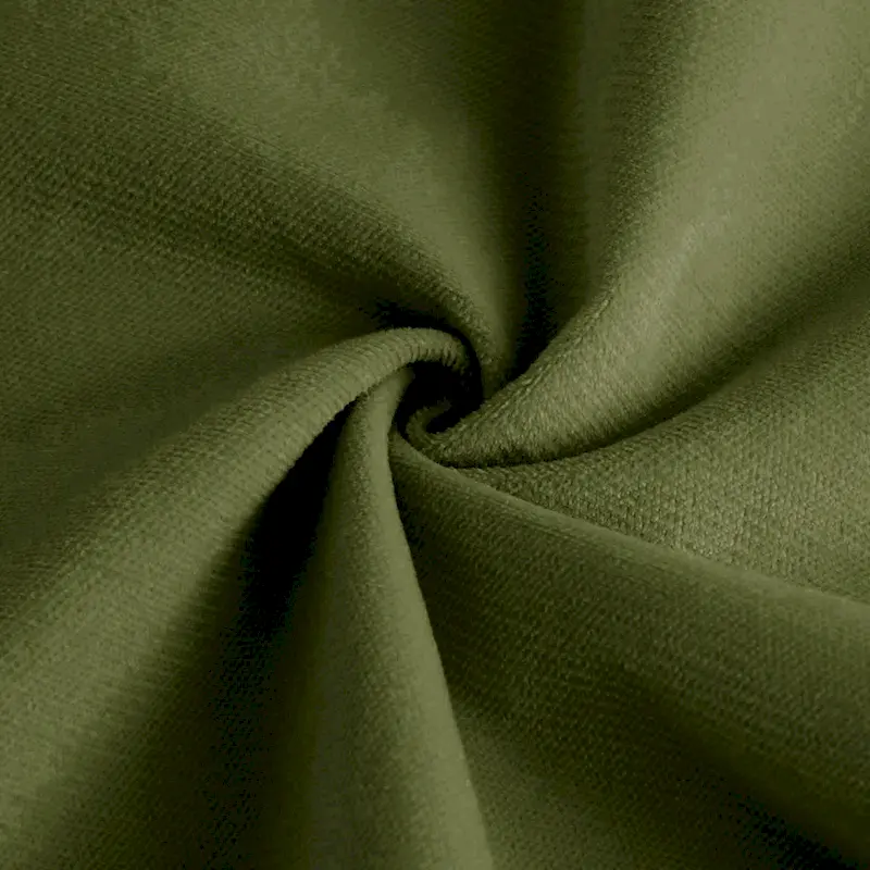 Velvet Fabric Loveseat Couch Modular Sectional Sofa with 2 Ottomans