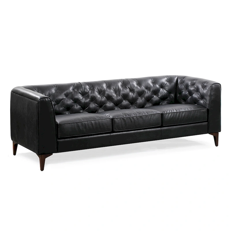 Poly & Bark Essex 89 Sofa - Full Grain Genuine Italian Leather