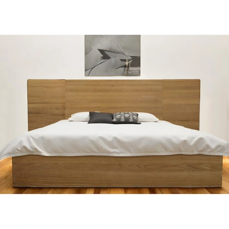Natural Wood California King Bed Frame
