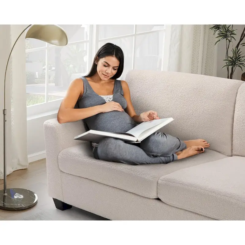 83 inch Oversized Loveseat Sofa Modern Couch with Deep Seat