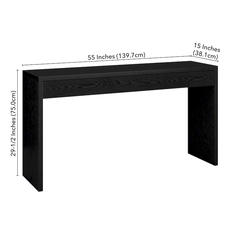 Lawrence 55 Wide Rectangular Console Table - 55 Wide