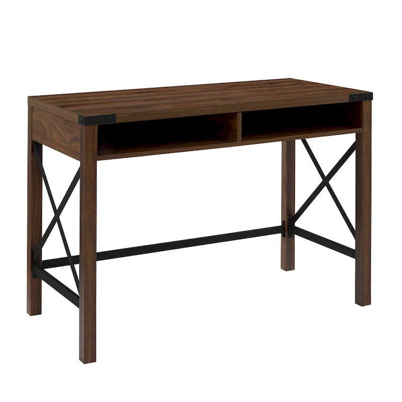 Middlebrook 42-inch Metal X Farmhouse Desk
