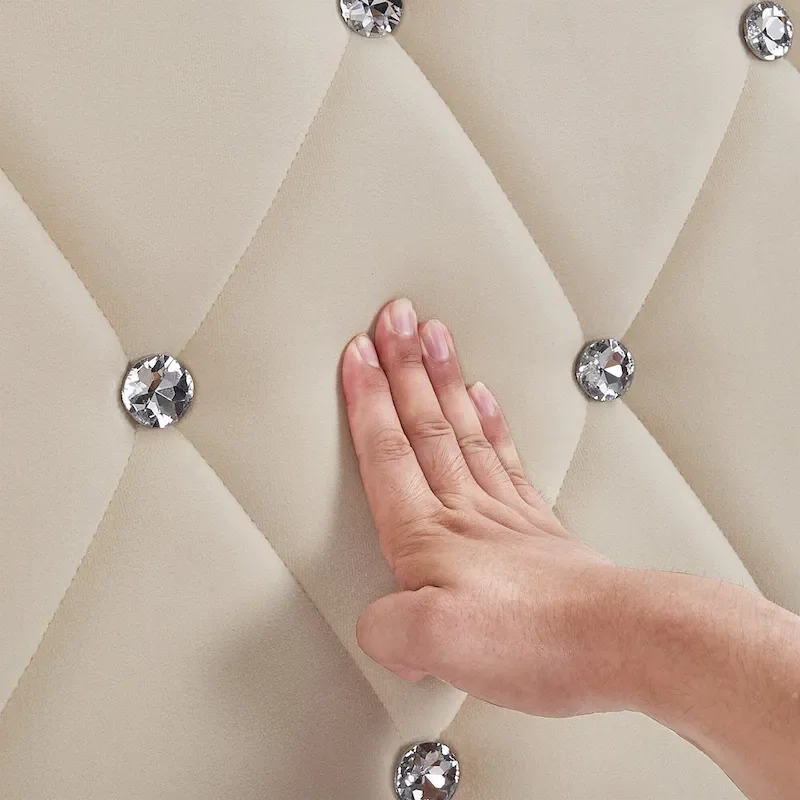 Upholstered Headboard, Diamond Tufted Adjustable Headboard from 39.8