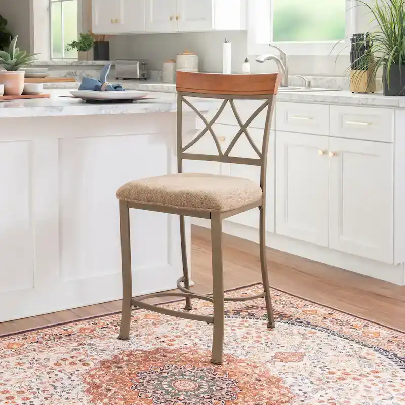 Powell Eden Brown Single Counter Stool