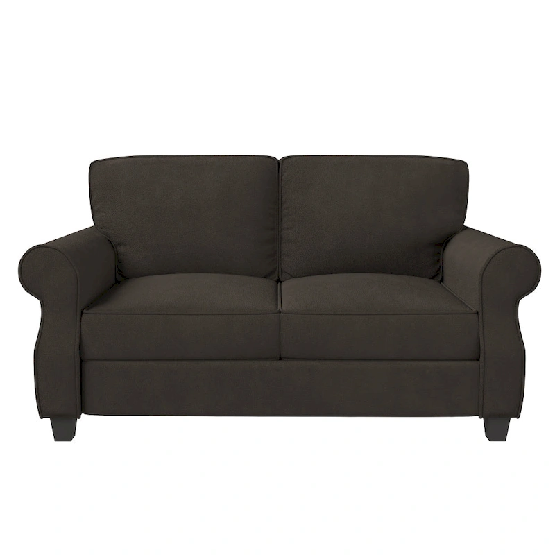 Modern Solid Wood Extra Deep Seat Sofa 2 Seater