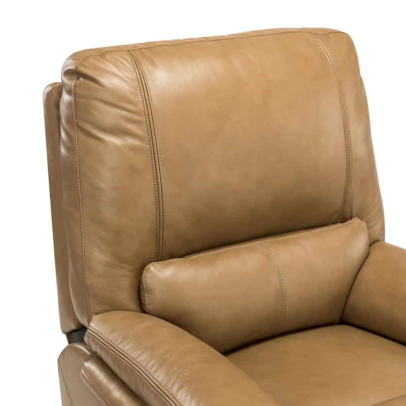Clara Genuine Leather Power Recliner with Cushion Padded, Set of 2