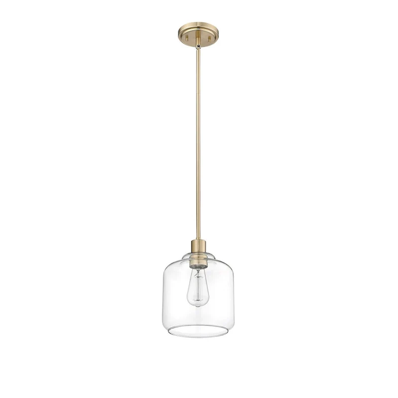 Millennium Lighting Asheville 1 Light Mini-Pendant Fixture with Clear Glass Shades
