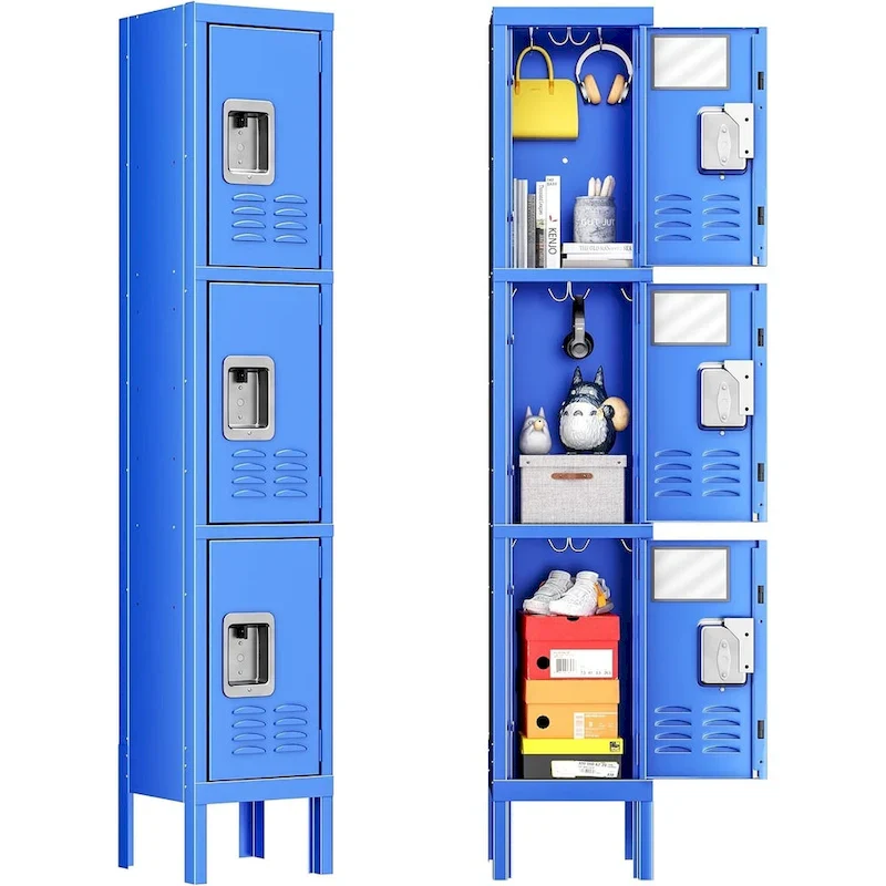 Metal Storage Locker Cabinet with Lock Hasp