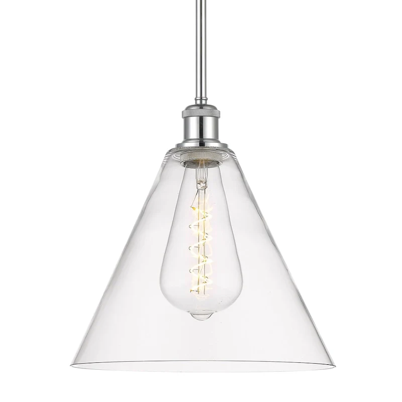 Innovations Lighting 516-1S-13-12 Berkshire Pendant Berkshire 12  Wide
