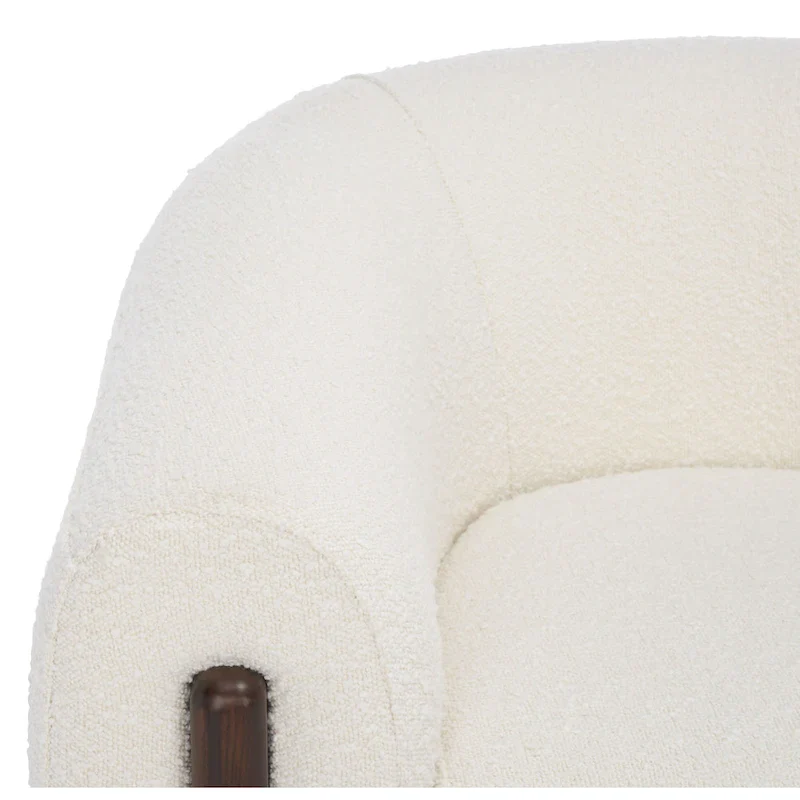 Yauheniya Barrel Back Accent Chair - 38 In. W x 34 In. D x 28 In. H - 38Wx34Dx28H