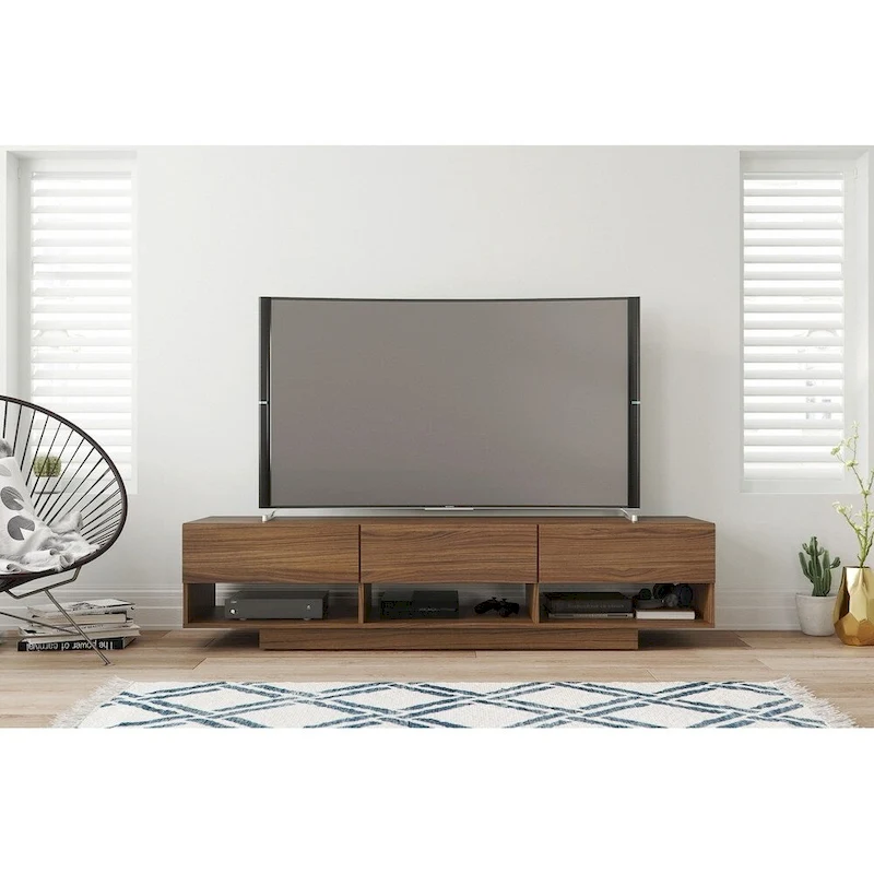 Nexera Rustik 72-inch 3-Drawer TV Stand