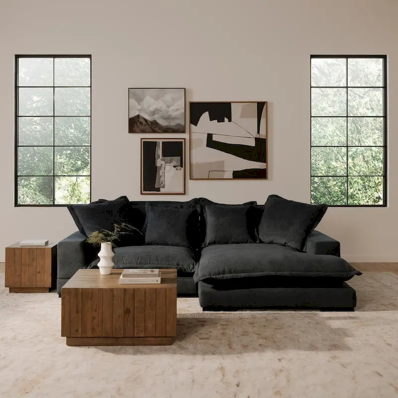 Niall, Square Wooden Coffee Table, Brown - 31.5 X 31.5 X 16