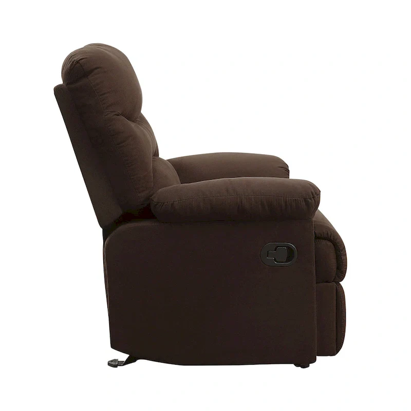 Pillow Top Arms Recliner with Tufted Back